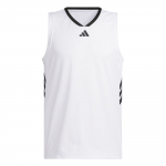 adidas Legends T-s&auml;rk Valge/Must Meeste Streetwear JN4745 2XL