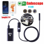 8 LED-i WIFI-endoskoobi juhtmevaba boreskoobi kontrollkaamera iPhone'i Android 1M jaoks 1 set