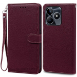 Realme Note 50 &uuml;mbris Nahast Rahakott Klapp Telefonikott Realme Note 50 &uuml;mbrisele Raamatukaas Realme Note50 &uuml;mbrise kate Fundas For Realme Note 50