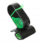 Klambriga Kalap&uuml;&uuml;gi Naksatusalarm Lamp 80dB &Ouml;ise Kalap&uuml;&uuml;gi &Otilde;ngeritva M&auml;rgutuli Universaalne Elektrooniline Naksatuse Indikaator L&ouml;&ouml;gi Andur LED Lamp Kalap&uuml;&uuml;gitarvikud must