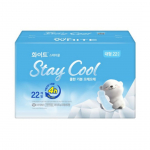 Valged Staycool tiibadega h&uuml;gieenisidemed, suur suurus, 22 sidet pakis &times; 1 komplekt