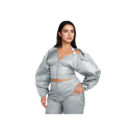 Nike X Jacquemus koost&ouml;&ouml; Higi-imav Veekindel Mugav Vabaaja Spordijakk Naiste Jakk Osakese-hall Valge FV5690-073 XL