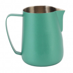 420ml/14oz Roostevabast terasest kohvi vahustuskruus mitmeotstarbeline kohvi piima vahustuskannu tass roheline L(for 6.5-9kg) roheline
