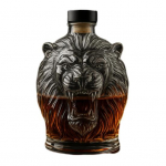 280 ml viskidekanter lekkekindla tihenduskorgiga L&otilde;vikujundus Suure mahutavusega klaasist dekanter Punase veini dekanter Lion