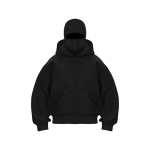 RogueWave Y2K Uus Mood Kahekordne Kapuutsiga Jakk Hip Hop T&auml;navakunst Zippiga Kapuutsiga Jakk Meestele Gooti Harajuku Dressipluus Naistele M must