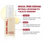 Soul 1988 Seerum: Retinaalne liposoom 2%+ Must žen&scaron;enn 30ml +JUHUSLIK KINGITUS