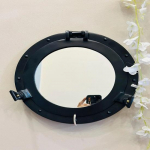 Mereline Mustatud Alumiiniumist Illuminaatori Peegel Laeva Seinakujundus Vannituppa, Magamistuppa Kodu Kujundus Majapidu Ainulaadne Kingitus 30.48 cm
