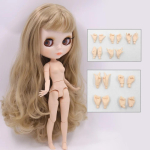 ICY DBS blyth nukk 1/6 bjd m&auml;nguasi liigendkeha valge nahk l&auml;ikiv ja matt n&auml;gu 30cm m&uuml;&uuml;gil erihind m&auml;nguasi kingitus anime nukk doll and hands AB