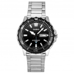 Casio Standard Analoog Roostevabast Terasest Must T&auml;hikuga Kvarts MTD-125D-1A3V 100M Meeste K&auml;ekell must