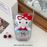 Sanrio Hawaii Ujumisr&otilde;ngas Hello Kitty Pl&uuml;&uuml;sm&auml;nguasjad Ripats Seljakoti V&otilde;tmehoidja Armsad Pl&uuml;&uuml;sm&auml;nguasjad Nukk Dekoratsioon P&uuml;hadekingitused