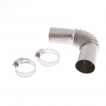 1Komplekt 24Mm k&uuml;&uuml;narnuki toru &otilde;hu parkimissoojendi v&auml;ljalasketoru k&uuml;&uuml;narnuki pistik koos klambriga paatide k&uuml;ttekeha autode k&uuml;tteosade jaoks