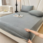 &Uuml;lipehme fliisist voodilina - Queen suurus - Eriti pehme polaarfliis, ei topildu - S&uuml;gav tasku - Kogu hooaja hubane soojus Bed sheet (220x200x25cm)