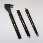 Antiikstiilis Viktoriaanlik Vanaaegne Disainer Messingist K&auml;epidemega Kepp Puidust Jalutuskepp M aero