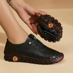 Moodsad tossud Naiste kingad Madalad mokassiinid Nahast emakestyle kingad naistele Mugavad libisevad pehmed vabaaja platvormkingad Zapatos De Mujer 35 must