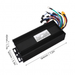 40A Elektrilise t&otilde;ukeratta kontroller Siinuslaine 3 režiimi kontroller 1500W 2000W harjadeta mootorile