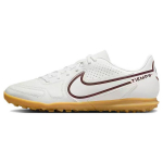 Nike Tiempo Legend 9 Club TF Sail Dark Beetroot Unisex Tossud Valge Gum-Light-Brown DA1193-169 46