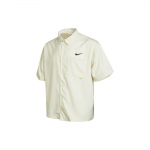 Nike Sportswear Logo &Uuml;he n&ouml;&ouml;biga &Uuml;hev&auml;rviline L&uuml;hikeste varrukatega S&auml;rk Meeste Topid Fossil-Hall DX6308-244 L