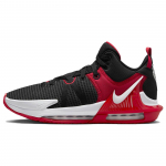 Nike Lebron Witness 7 EP Bred Meeste Tossud Must University-Red Valge DM1122-005 43