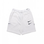 Nike French Terry Swoosh Vabaaja L&uuml;hikesed P&uuml;ksid Meestele Alaosad Valge CJ4882-100 S