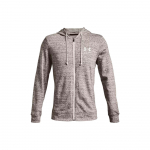 Under Armour Logo Prindiga Lukuga Huppar Dressipluus Meeste &Uuml;ler&otilde;ivad Agate-White 1370409-112 M