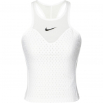 Nike Court Dri-FIT Slam &Uuml;hev&auml;rviline Tennise Top Naistele Valge DV3047-100 XL