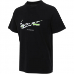 Nike Spordi Elustiili Kollektsioon Ss25 Br&auml;ndi Logo Hingav &Uuml;mmargune Kaelus Moodne L&uuml;hikeste Varrukatega T-s&auml;rk Meeste T-s&auml;rk Must HJ3685-010 M