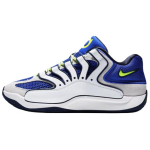 Nike KD 18 Mitmek&uuml;lgsed Mugavad Libisemiskindlad Vastupidavad Madalad Korvpallijalatsid Meeste toss Valge Sinine HV1991-400 41