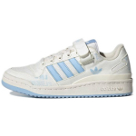 Adidas Originals Forum Low S&uuml;nteetilisest Nahast Takjakinnitusega Vastupidav Sobivus Madal L&otilde;ige Rula Kingad Naiste Tossud Valge Sinine GY7985 35&frac12;
