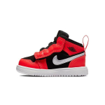 Jordan Air 1 Mid Alt Td Mugavad Kerged Vastupidavad Keskmise k&otilde;rgusega Jalatsid Beebikingad Must Punane AR6352-061 US 6C