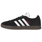 Adidas VL Court 2.0 Vabaaja S&uuml;nteetilisest Nahast Polsterdusega Madalad Rula Tossud Unisex Tossud Must Valge HQ1801 38⅔