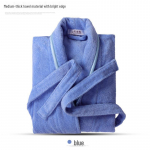 Puuvillane Unisex Hommikumantel - Soe Yukata Stiil Paaridale, Pluss Suurus, Ideaalne Hotellidele M lilla