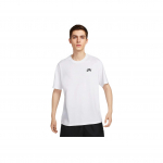 Nike Sb Mugav Vabaaja &Uuml;mmarguse Kaelusega Spordis&auml;rk L&uuml;hikeste Varrukatega Meeste T-s&auml;rgid Valge HM4457100 L