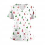 Naiste moodsad V-kaelusega l&uuml;hikeste varrukatega kombinesoonid taskutega, tr&uuml;kitud topid riided L