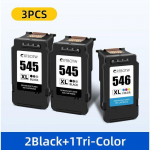&Uuml;hilduv PG-545XL CL-546XL Asendus Canon 545 546 XL tindikassettidele Canon Pixma TS3350 jaoks must PRINTERIKASSett