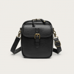 Retro Nahast Naiste Messenger Kott Reguleeritava Eemaldatava Rihmaga Vargusvastane Crossbody Nahast Telefonikott Vintage Suure Mahutavusega must