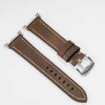 Nahast kellarihm Samsung Galaxy Watch Watch 8/8 Classic 44/40/46mm jaoks K&auml;epael Asendusrihm Watch 7Ultra/Ultra 2025 jaoks Watch 8 44mm brown