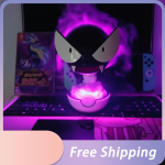 Gastly kuju niisutav vee t&auml;itmine laetav pihustusseade animatsioon niisutaja kaunistus s&uuml;nnip&auml;eva m&auml;nguasi kingitus