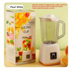 Uus kaasaskantav mahlapress blender kokteilide ja smuutide jaoks 750ML Mitu v&auml;rvi 10 tera Kiire segamine 2-&uuml;hes blenderipudel mahlapress valge