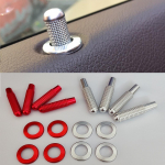 Angelguoguo Auto modifitseeritud Mercedes Benz ML GL klassi ukse riivluku tihvti kate auto ukse riiv silver cover