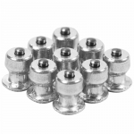 100 tk Talverehvid autorehvid naastud kruvid lumenaelad rattarehv lumeketid naastud jalatsitele ATV auto mootorratta rehv 8x10mm 100pcs