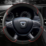 PU Nahast Auto Roolikate Dacia Sandero Stepway Crossoverile Jaoks Renault Sandero Autotarvikud punane