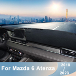 For Mazda 6 Atenza GL 2018   LHD RHD Car Dashboard Cover Avoid light Pads Anti-UV Mats Accessories RHD With HUD Red