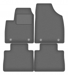 Dywaniki samochodowe welurowe grafitowe do: MG HS SUV (2018-)