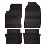 Dywaniki samochodowe gumowe do: Saab 9-5 I kombi, sedan, przed faceliftingiem (1997-2005) - czarne, dopasowane