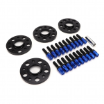 4 tk Rattavaheliste komplekt 15mm M14x1.5 Poldimuster‑5x112mm Asendus ALLROAD 2013‑2020 jaoks Blue