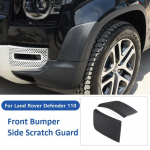 ABS For Land Rover Defender 110 -2024 Car Rearview Mirror Cover Front Rear Bumper Side Scratch guard Protection Board Guard Style E