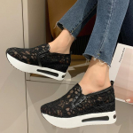 Lace Flats Platvorm Naiste spordijalatsid V&otilde;rgust hingavad tossud Suvised vabaajasandaalid Jooksurannas Kiiktantsukingad 35