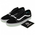 Uued Vans Old Skool Comfy Cush Must Valge VN0A3WMAVNE Unisex EU 35 valge/must