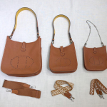 Euroopa ja Ameerika stiilis haute couture versioon k&auml;sitsi &otilde;mmeldud Evelyni kott esimese kihi veisenahast mitmek&uuml;lgne mini &auml;mbrikott &otilde;lakott messenger kott small size [18cm] kuldpruun v&auml;rv