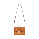 MCM Visetos Monogramiga kaetud l&otilde;uendist postiljonikott Naiste kotid Pruun konjak MWSCSXT02CO001 Basic Set (Bag+Dust Bag)